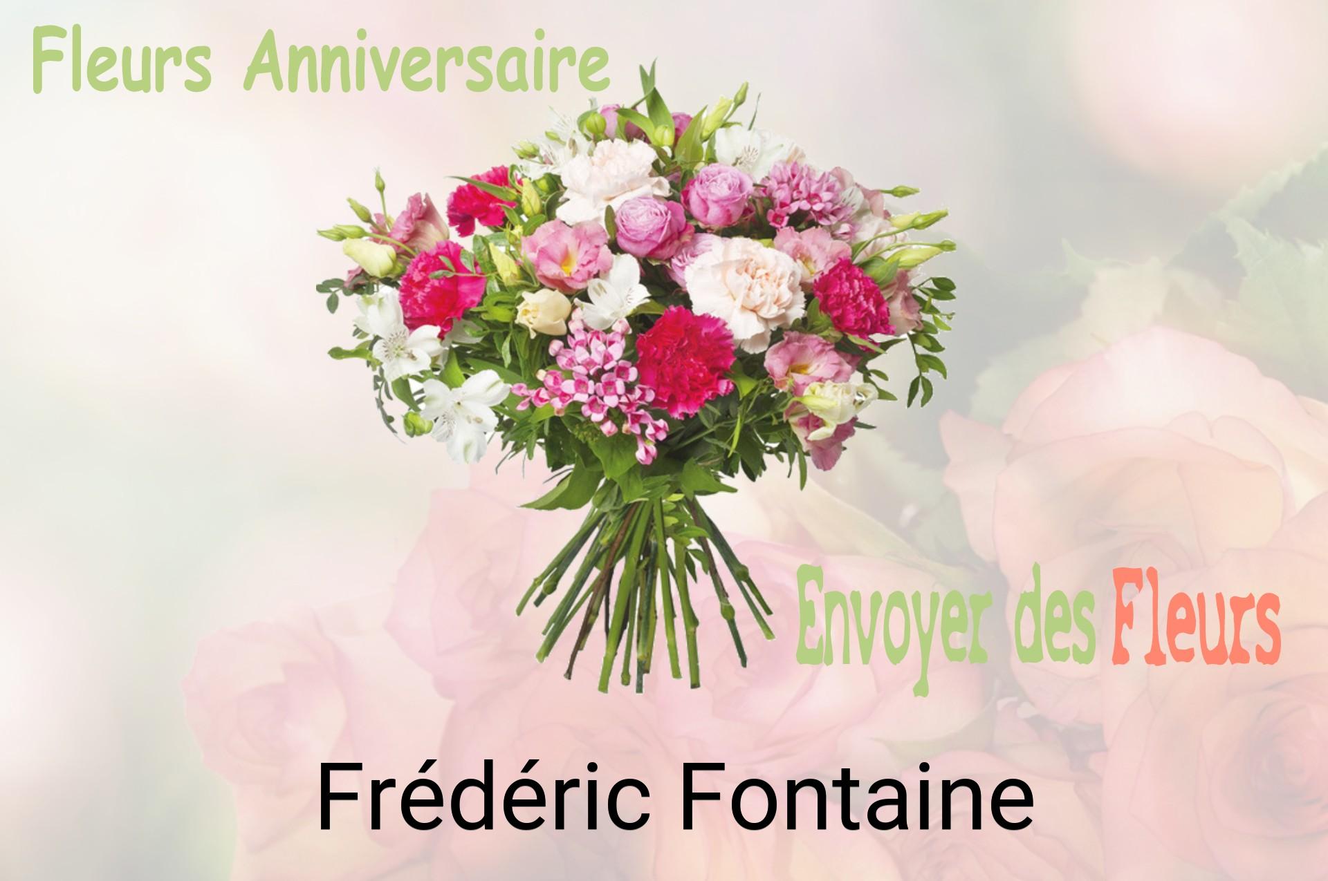 Bouquet de fleurs d’anniversaire livré à Frédéric-Fontaine