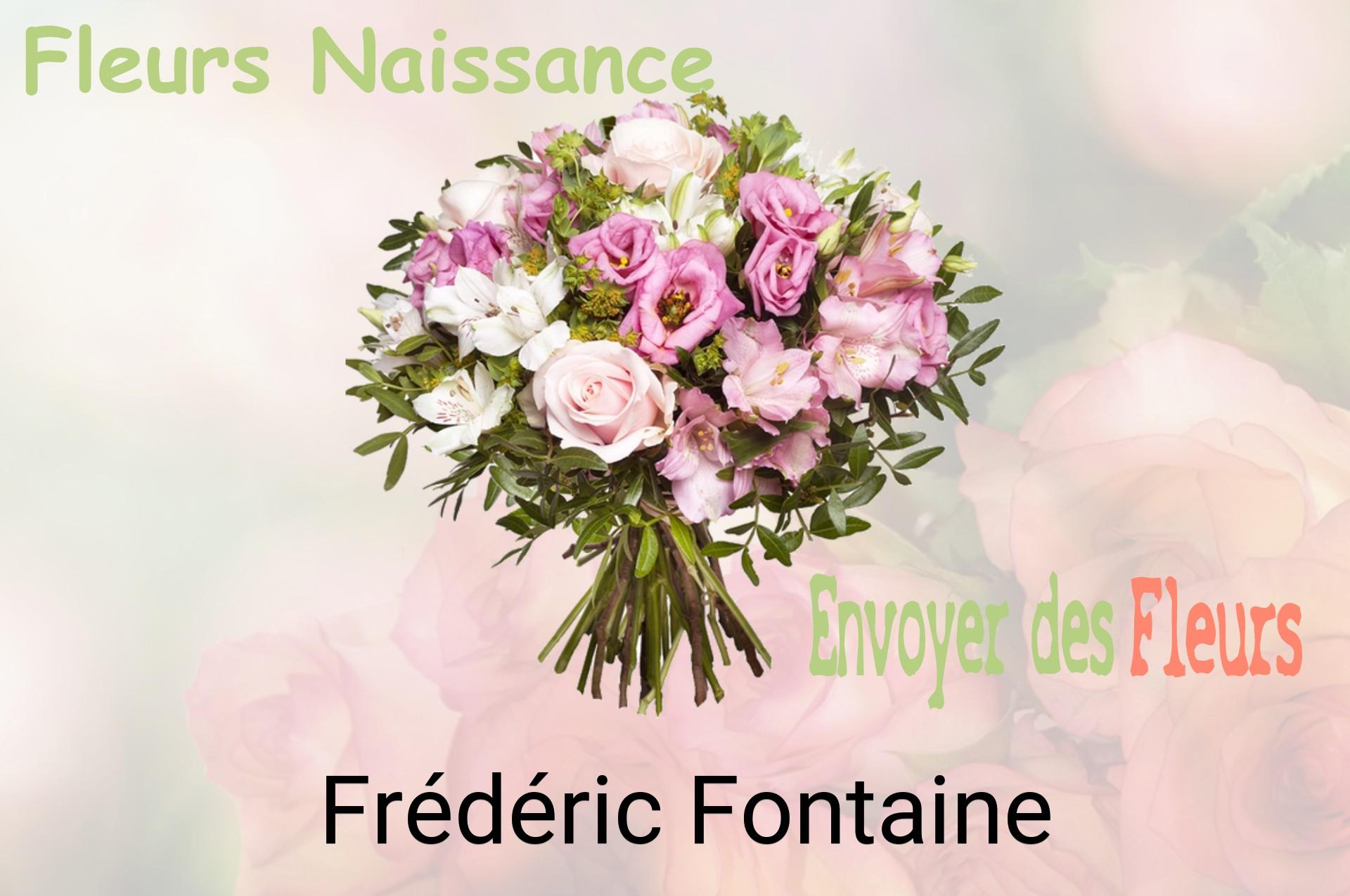 Bouquet de fleurs de naissance livré à Frédéric-Fontaine