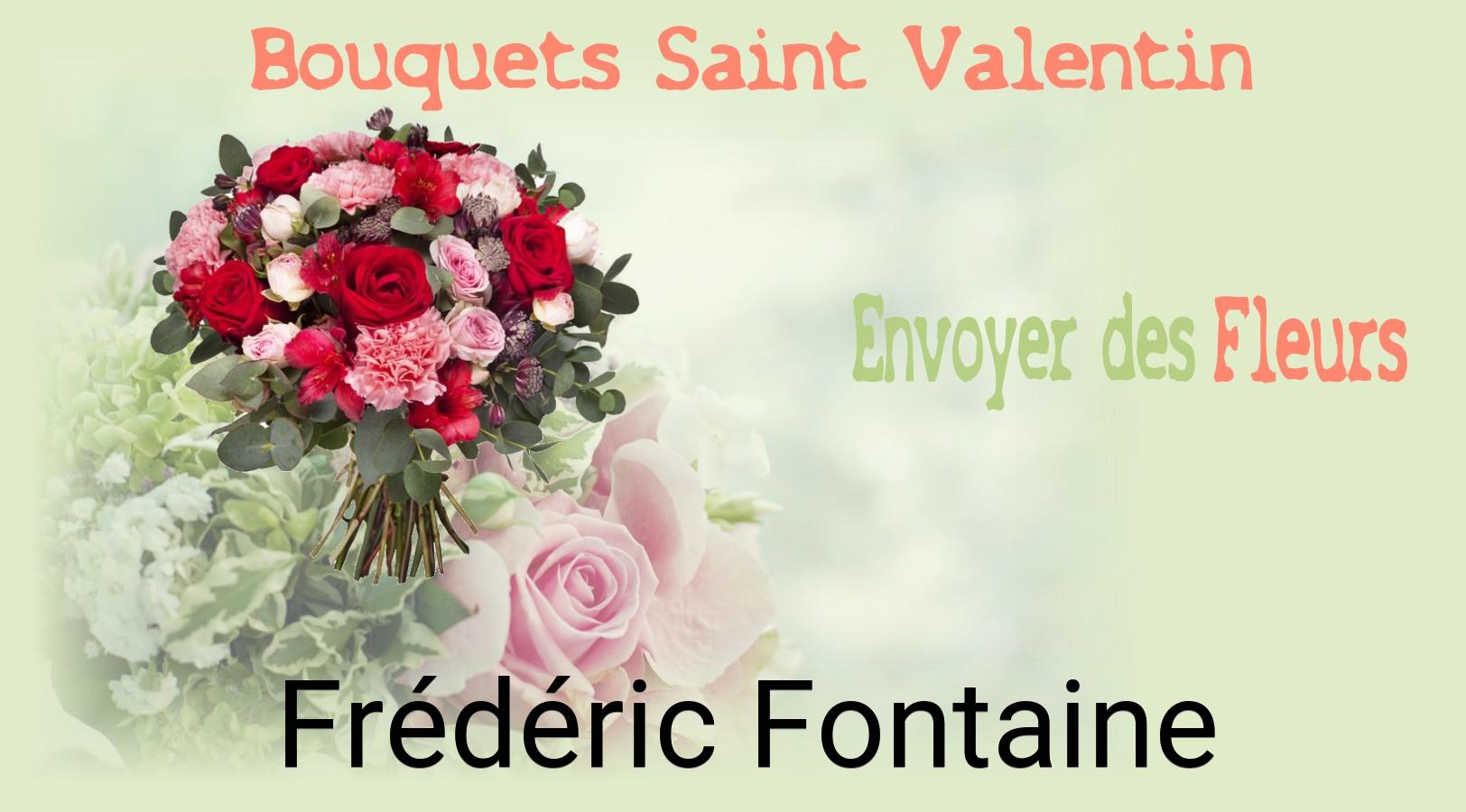 Roses de Saint-Valentin livrées à Frédéric-Fontaine
